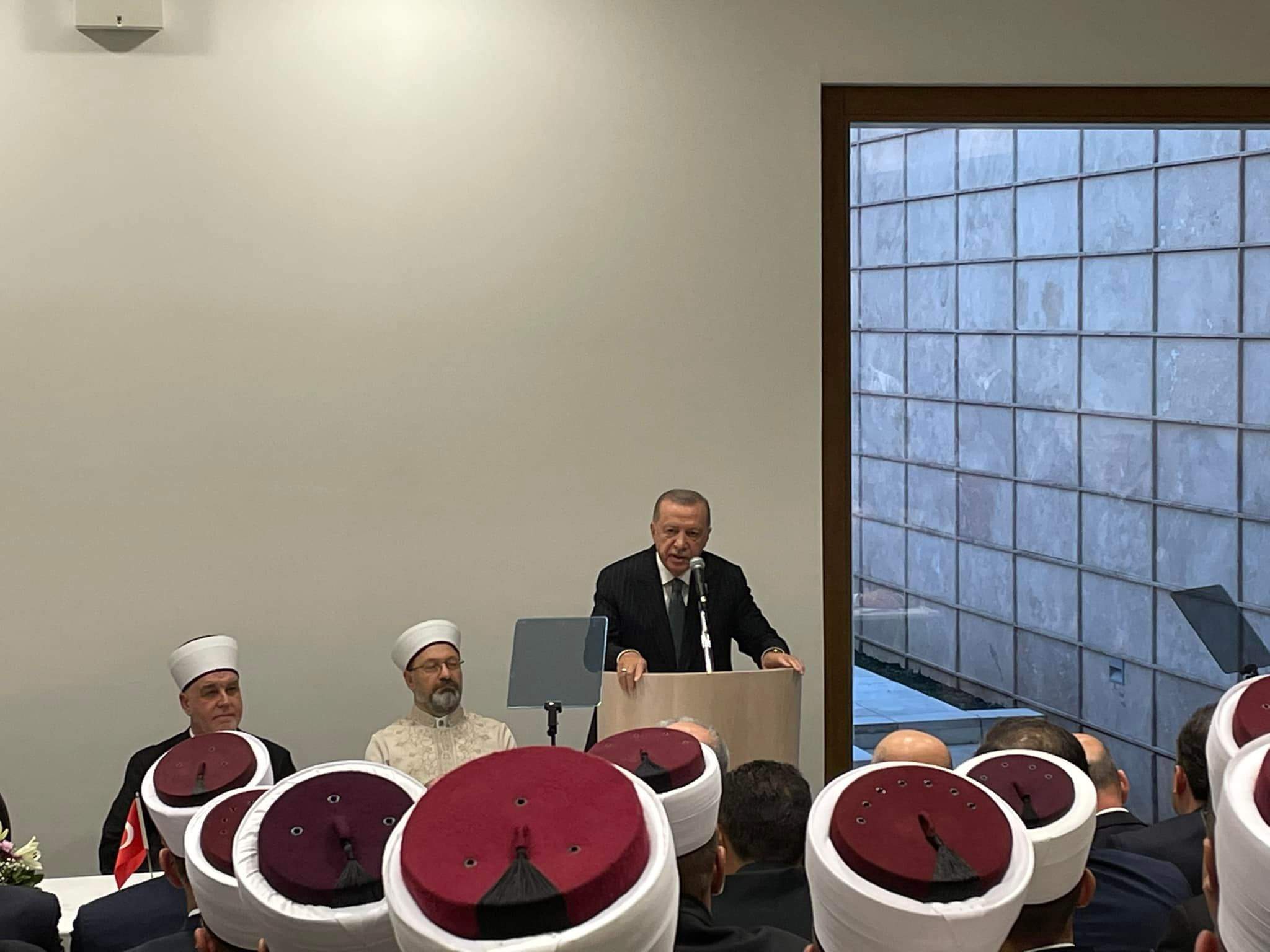 Erdogan - Predavanje.jpg - Turski predsjednik Erdogan posjetio reisul-ulemu Kavazovića